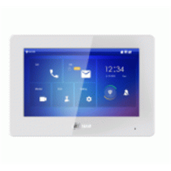 Monitor interno videocitofonico Wi-Fi bianco/nero, display LCD TFT da 7”, risoluzione 1024x600