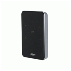 Lettore per controllo accessi IP66, sblocco tramite card da 125 kHz, RS485 e Wiegand 26 (opzionale) / 34, tamper, alimentazione 12 Vdc