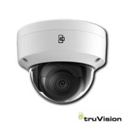 TruVision 2MP IP Fixed Lens Dome Camera, 2.8mm, 30M IR, IP67, IK10, colore bianco