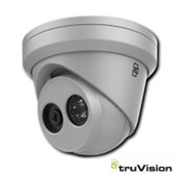 TruVision 8MP/4K IP Fixed Lens Turret Camera, 30M IR, IP67, colore grigio