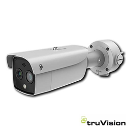 TruVision IP Thermal Bullet Camera  256 X 192, 10mm Lens, 4MP Visible Light Camera