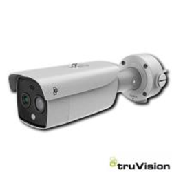 TruVision IP Thermal Bullet Camera  256 X 192, 10mm Lens, 4MP Visible Light Camera