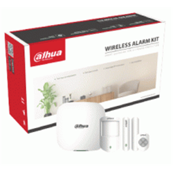 Kit antintrusione wireless  (868 MHz) che include: hub allarme 4G ARC3000H-FW2-868, telecomando wireless ARA24-W2-868, sensore magnetico porta wireless ARD323-W2-868 e sensor