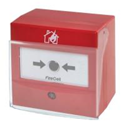Avvisatore manuale di allarme ripristinabile con trasmissione wireless sistema Fusion. CPD