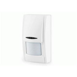 Rilevatore volumetrico doppia tecnologia (MW+PIR) con antimascheramento e antiaccecamento. Alimentazione 12 Vcc. Portata 15 m 90°.