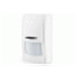 Rilevatore volumetrico doppia tecnologia (MW+PIR) con antimascheramento e antiaccecamento. Alimentazione 12 Vcc. Portata 15 m 90°.