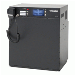 Unità EVAC VES compatta "all in one" 8 zone 16 linee, amplificatori 3x500W, 1 in audio, LCD touch screen, microfono e tasto di emergenza, 3 messaggi simultanei, 2 porte LAN