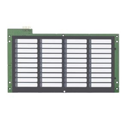 Pannello indicazioni zone per 40 led centrale 2X-A