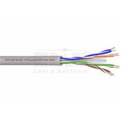 CAVO RETE DATI UTP CAT6 4X2X23AWG LSZH