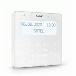 Tastiera LCD touch sense con lettore di prossimità MIFARE (per utilizzi futuri). Screensaver e scenari personalizzabili. NEWINT-KSG2R-W - versione biancaINT-KSG2R-B - versione nera