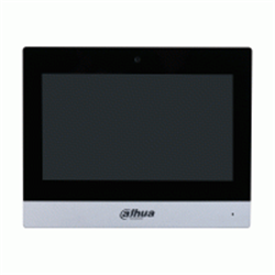 Monitor interno VTH IP/Wi-Fi 7" argento Android con telecamera