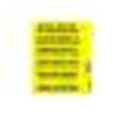 Set di etichette per avvisatore manuale giallo 240315 lingua Inglese, Francese, Italiana, Polacca, Portoghese e Spagnola