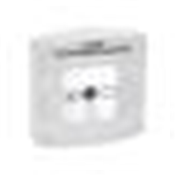 Avvisatore manuale bianco EN12094-3 (etichetta standard lingua inglese)