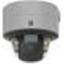 Telecamera TruVision 4MP, FULL COLOR IP ottica motorizzata varifocale 2,8mm/12mm, Dome, Luce Bianca 40M, Colore Grigio