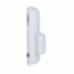 Contatto magnetico porta/finestra wireless 868 (small), 1 ingresso allarme (NC, NA, conta impulsi)