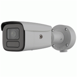 Telecamera bullet IP TruVision 8MP, H.265/H.264, Extreme Low Light, Varifocal 8-32 mm, grigia