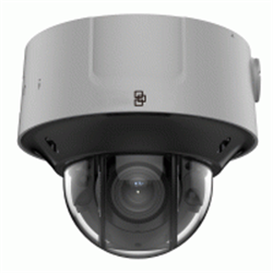 Telecamera dome IP TruVision 8MP, H.265/H.264, Extreme Low Light, Varifocal 8-32 mm, grigia