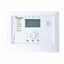 Pannello di ripetizione compatto completo di scheda network per centrali serie 2X-A con controlli di trasmissione e protezione incendio