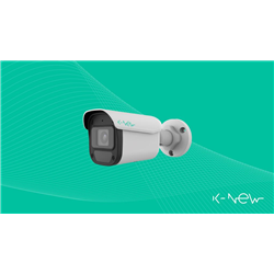 Telecamera IP Mini Bullet da 4mm., 2MP, WDR, IR