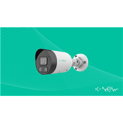 Telecamera IP Mini Bullet HD da 8MP, 4mm., e allarme acustico