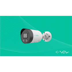 Telecamera IP Mini Bullet HD da 8MP, 4mm., e allarme acustico