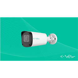 Telecamera IP Bullet Varifocal da 2,8~12mm., 2MP, WDR, IR