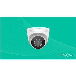 Telecamera IP Eyeball Varifocal 2,8~12mm., 4MP, WDR, IR
