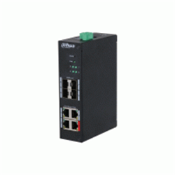 Switch hardened managed 8 porte (4 PoE <96 W) DinR