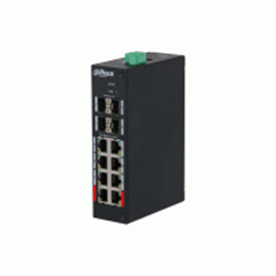 Switch hardened managed 12 porte (8 PoE <120 W) DinR