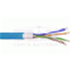 CAVO DATI ESTERNO UTP CAT5e 4X2X24AWG DOPPIA GUAINA   .Fornito in bobina da 1000m.Prezzo al metro